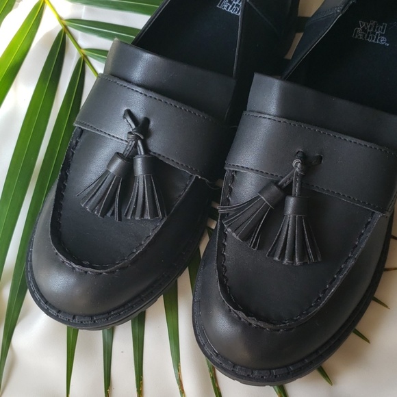 Women's Tassel Loafers - Wild Fable™ Black - Picture 2 of 3